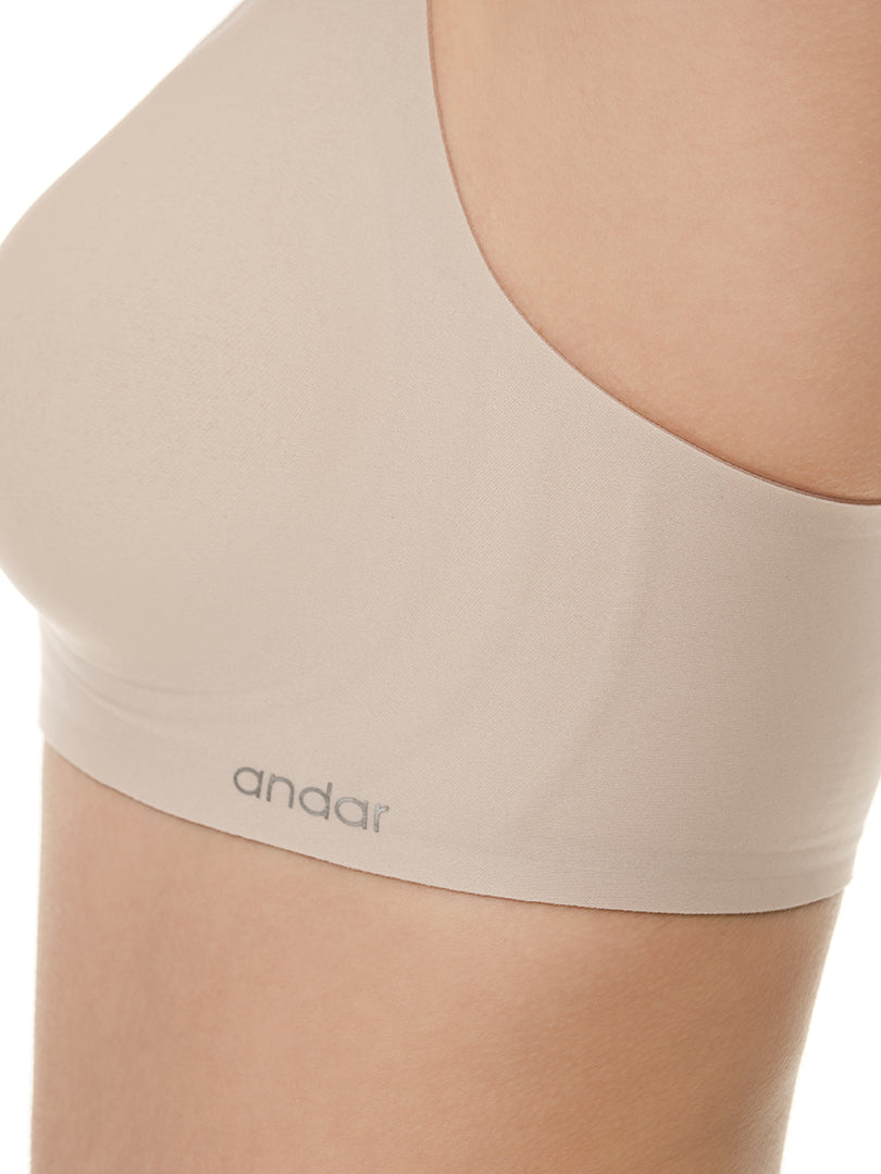 [2SET] andar オールデイフィット CDE ブラ (パッド一体型 / 2タイプ選択可能)&ショーツ - andar JAPAN