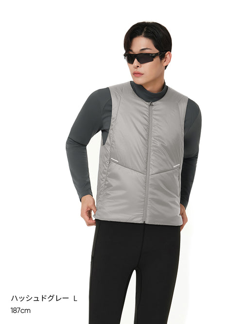 Primaloft メンズ ランニングベスト - andar JAPAN