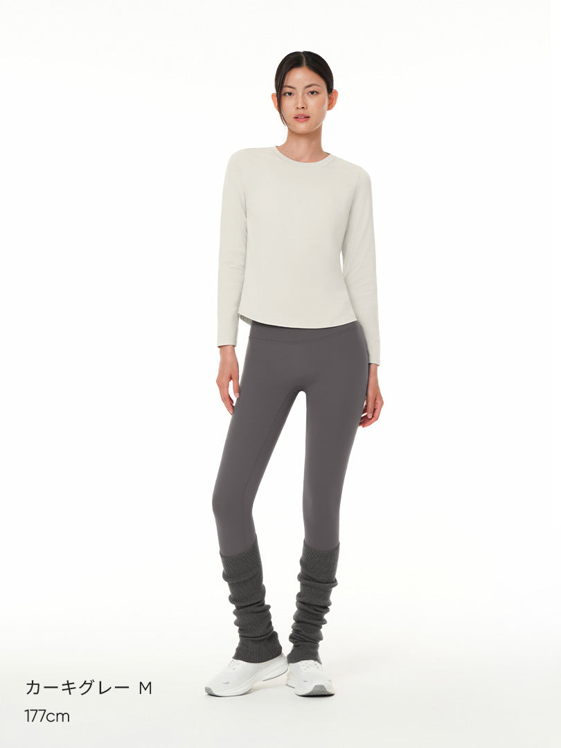 [1+1] Airywin 裏起毛 シグネチャーレギンス - andar JAPAN