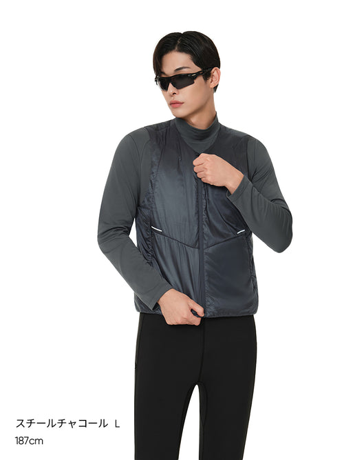 Primaloft メンズ ランニングベスト - andar JAPAN