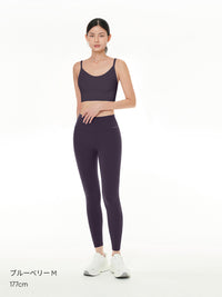[SET] 秋のRelair セットアップ セットアップ (クロップドスポブラ＋レギンス)＋シームレスショーツ贈呈 - andar JAPAN