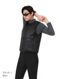 Primaloft メンズ ランニングベスト