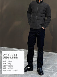 メンズ ニットハイブリッド ダックダウンジャケット＋クラシックソックス贈呈 - andar JAPAN