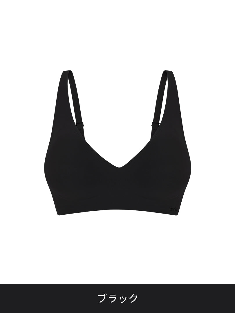 [5+1SET] andar オールデイフィット ブラ (パッド一体型 / 2タイプ選択可)& ショーツ