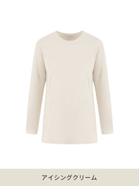 [SET] andar 極暖セットアップ(Airy Fit ピーチ起毛 オーバーフィット T(長袖)+ユーロセンス Italy 裏起毛レギンス)