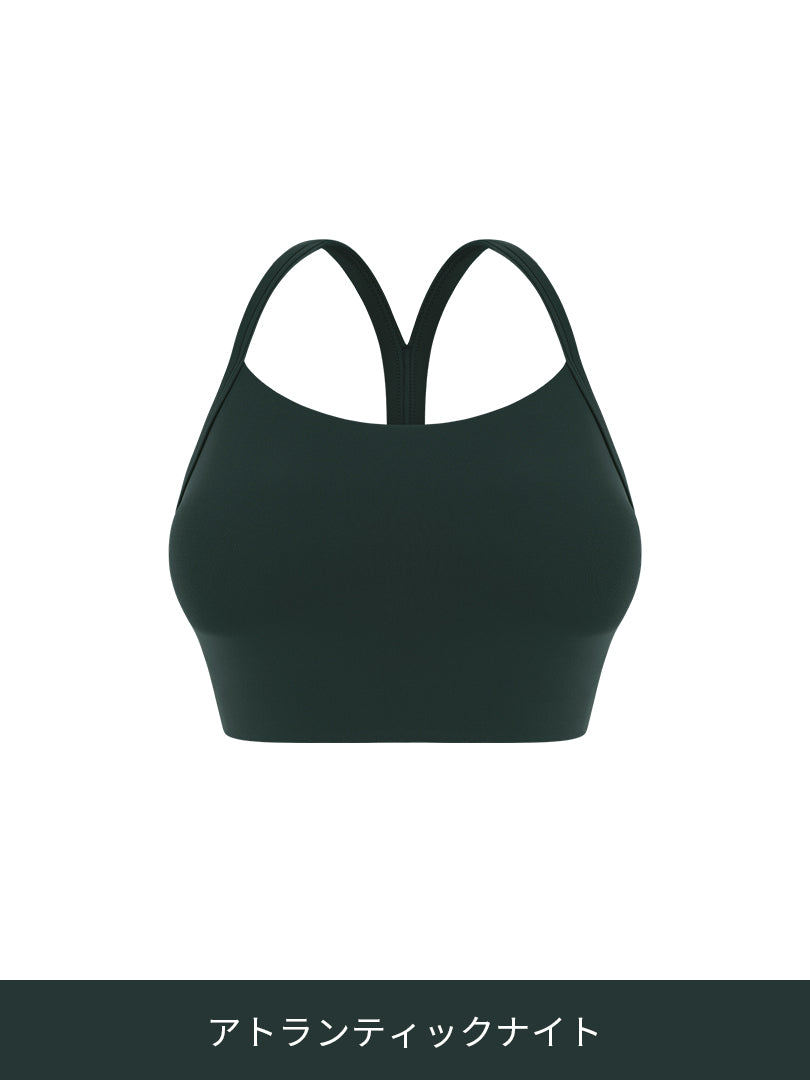 Airexpert Yバック クロップド スポーツブラ (パッド縫い付け) | andar