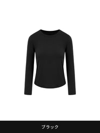 [SET] Airdenim 微起毛 ワイド セットアップ (Airy Fit ピーチ起毛スリムT(長袖)+ワイドパンツ) - andar JAPAN