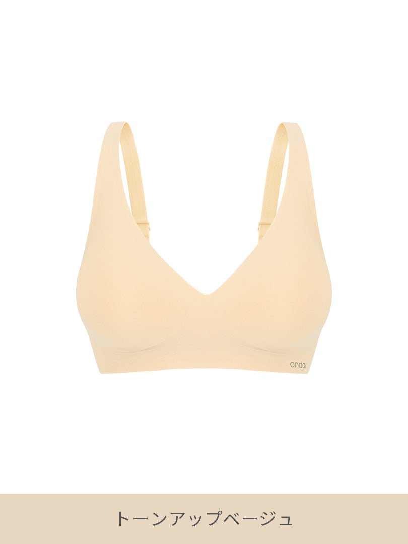 andar オールデイフィット ブラ (パッド一体型 / 2タイプ選択可) - andar JAPAN