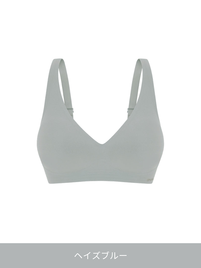 [SET] andar オールデイフィット CDE ブラ (パッド一体型 / 2タイプ選択可能)&ショーツ - andar JAPAN