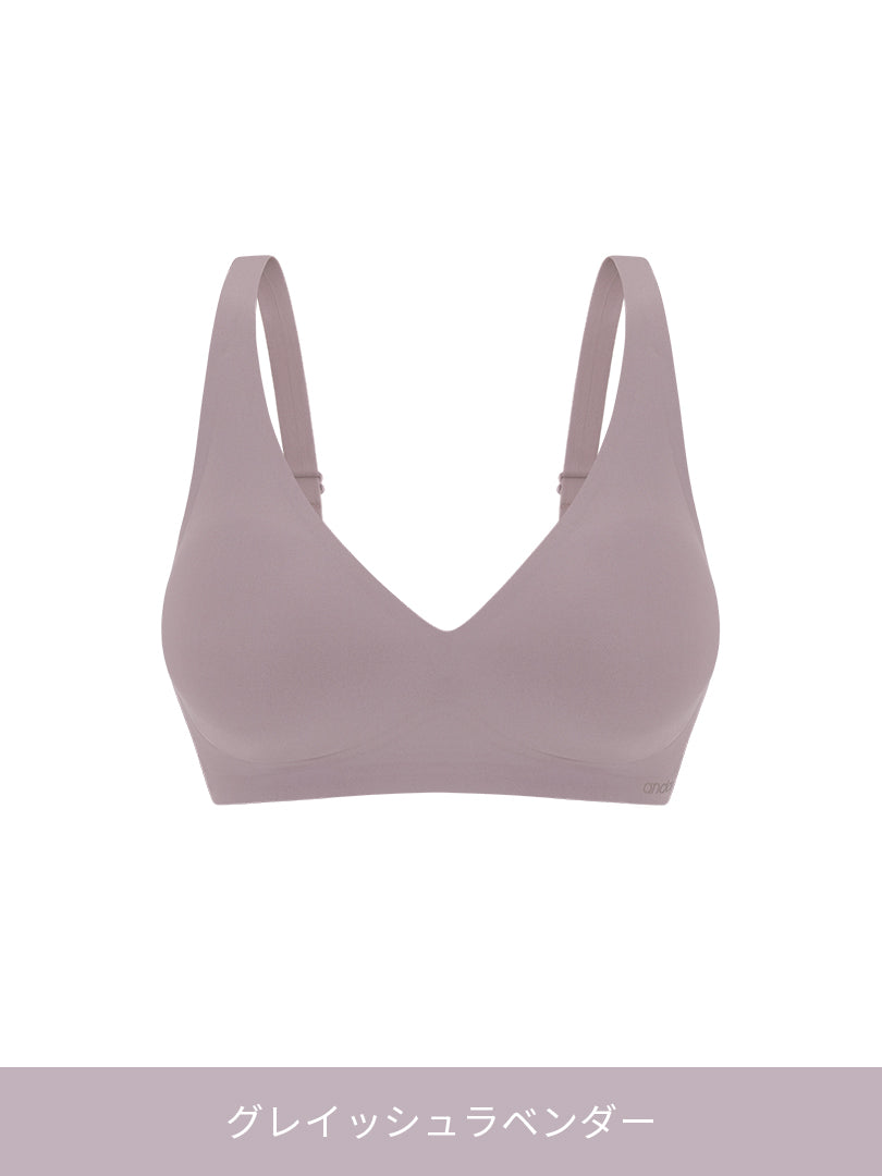 [3SET] andar オールデイフィット CDE ブラ (パッド一体型 / 2タイプ選択可能)&ショーツ - andar JAPAN