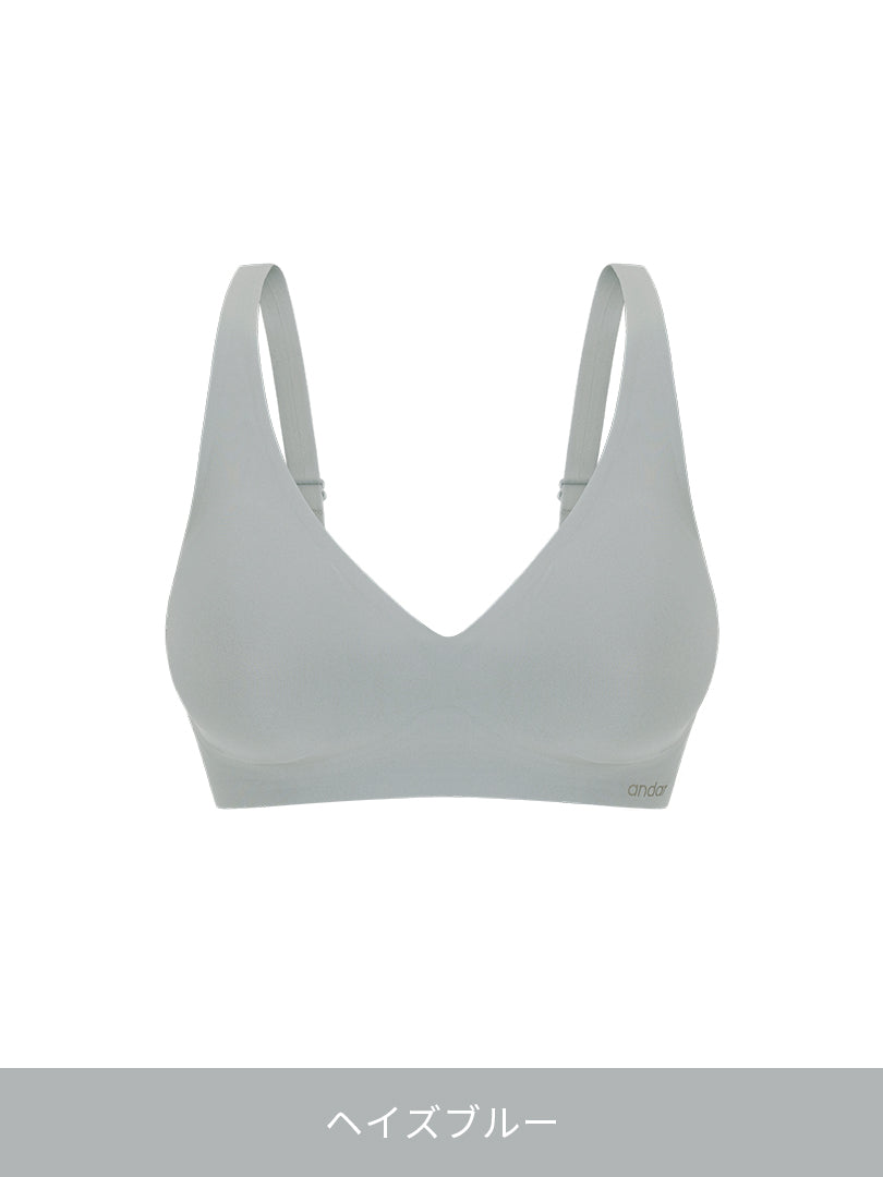 [2SET] andar オールデイフィット ブラ(パッド一体型 / 2タイプ選択可) + 冬の運動用クーリングショーツ贈呈 - andar JAPAN