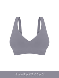 [5+1SET] andar オールデイフィット ブラ (パッド一体型 / 2タイプ選択可)& ショーツ - andar JAPAN