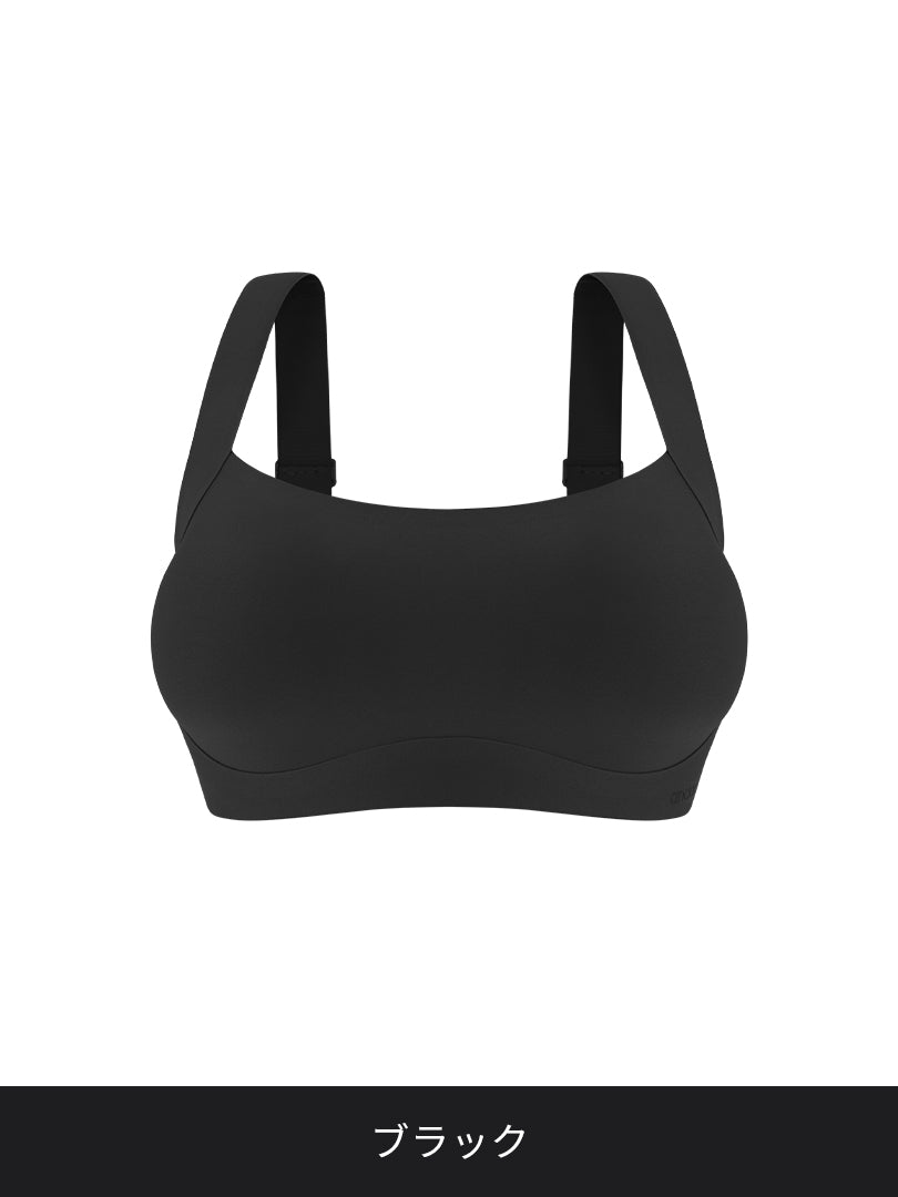 [3SET] andar カバーフィット 脇高ブラ(ワンモールド型/ホックあり) - andar JAPAN