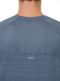 Wave Breath メンズ ランニングTシャツ (長袖)