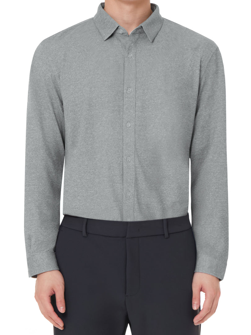 メンズ ストレッチ ツイルシャツ