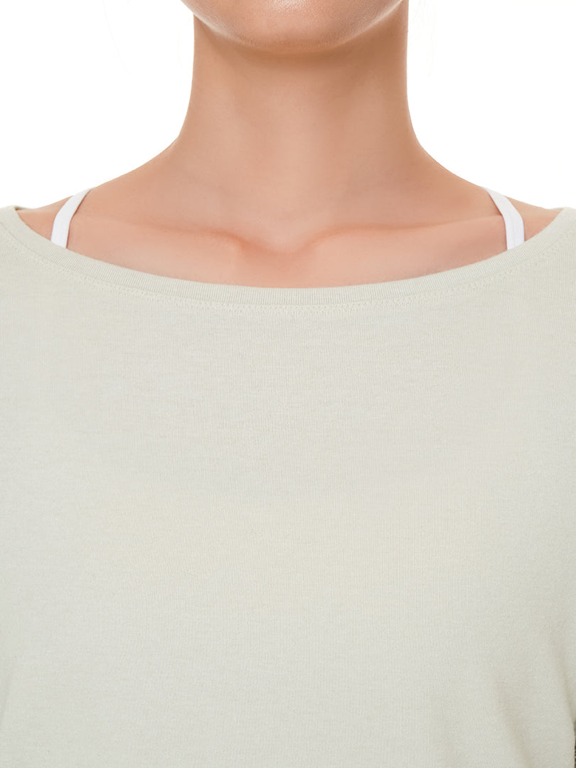 オールデイソフト ボートネックロングスリーブ - andar JAPAN