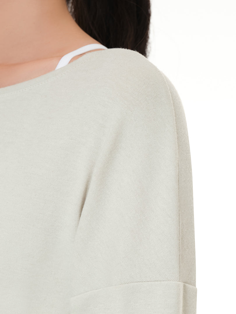 オールデイソフト ボートネックロングスリーブ - andar JAPAN