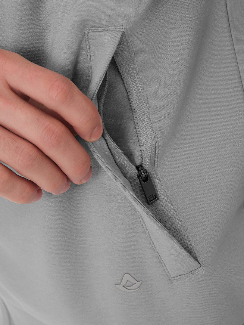 [SET] Mildmooth メンズ セットアップ (ワイドパンツ＋ジップアップ) - andar JAPAN