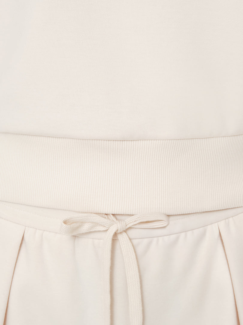 [SET] Mildmooth セットアップ  (ポロスウェット+ワイドパンツ)+シームレスショーツ贈呈 - andar JAPAN