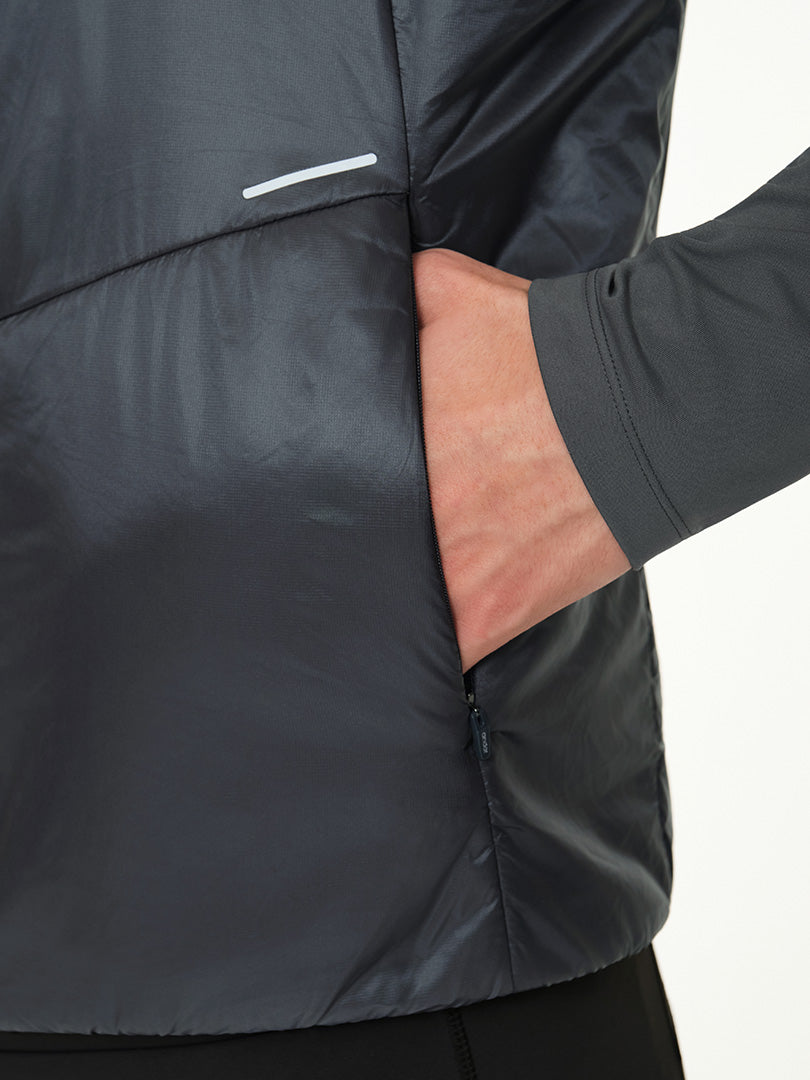 Primaloft メンズ ランニングベスト