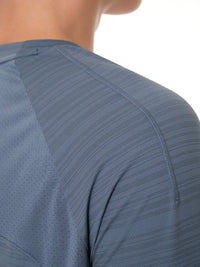 Wave Breath メンズ ランニングTシャツ (長袖)