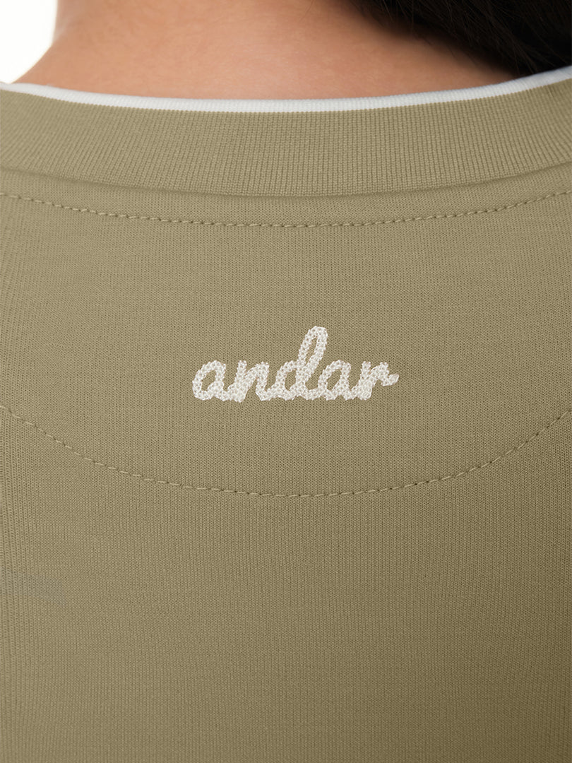 Mildmooth リップポイント スウェット - andar JAPAN