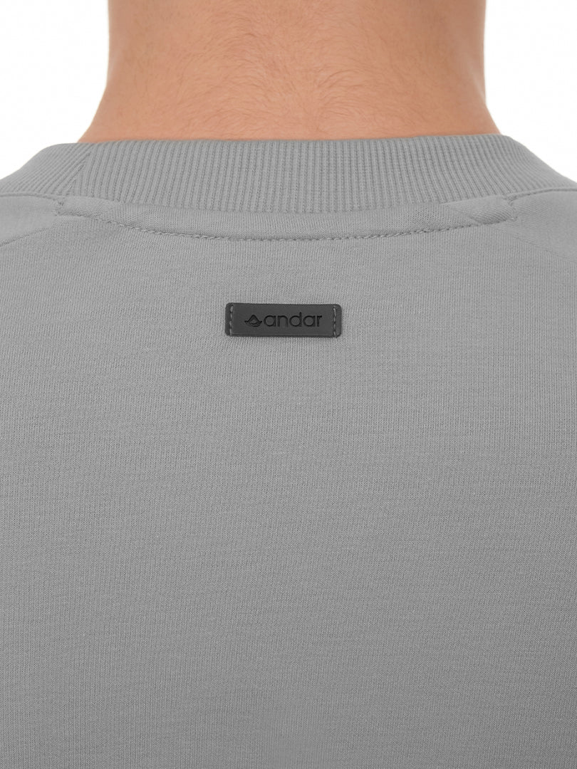 [SET] Mildmooth メンズ セットアップ (ワイドパンツ＋トレーナー) - andar JAPAN