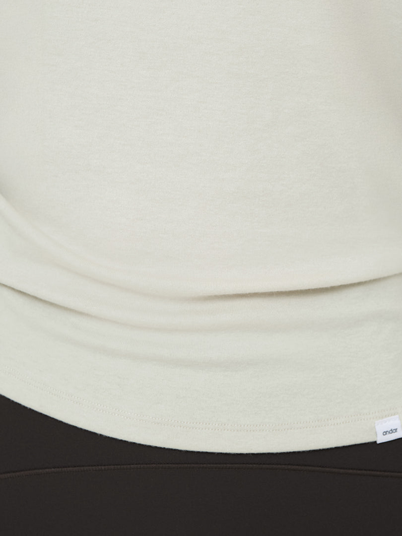 [SET] 上品なオフィスコーデセット(ロングスリーブ+Airywin ワイド レギンス) - andar JAPAN