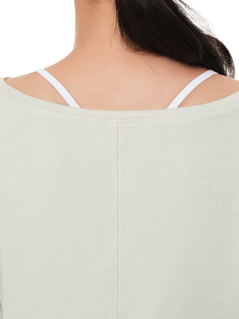 オールデイソフト ボートネックロングスリーブ - andar JAPAN