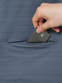 Wave Breath メンズ ランニングTシャツ (長袖)