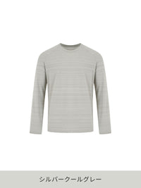 Wave Breath メンズ ランニングTシャツ (長袖)