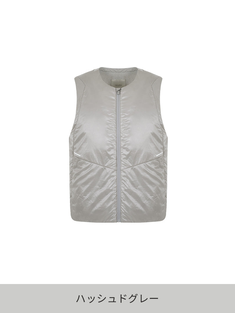 Primaloft メンズ ランニングベスト