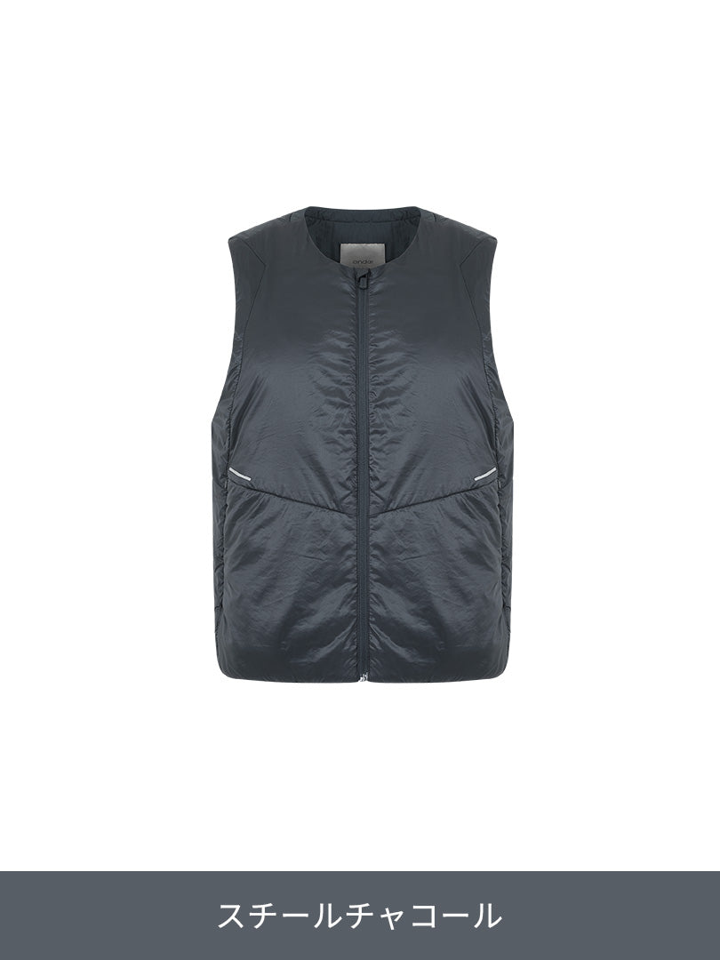 Primaloft メンズ ランニングベスト