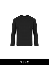 Wave Breath メンズ ランニングTシャツ (長袖)