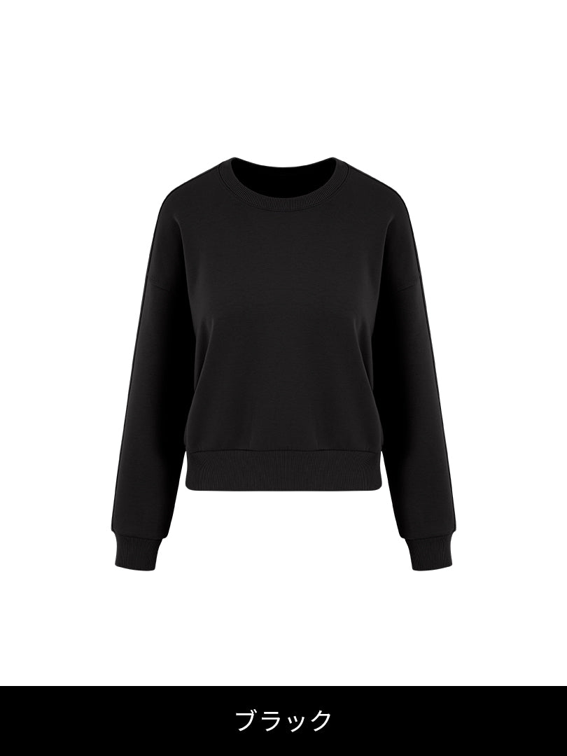 [SET] デイリー通勤セットアップ (Mildmooth スウェット+ Airywin ワイド レギンス)+シームレスショーツ贈呈 - andar JAPAN