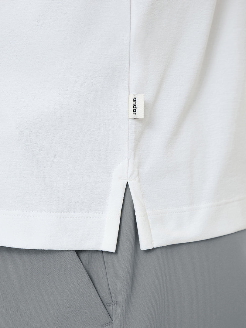 [2SET] NEW Airy Fit メンズ ポロシャツ (長袖)＋クラシックソックス贈呈