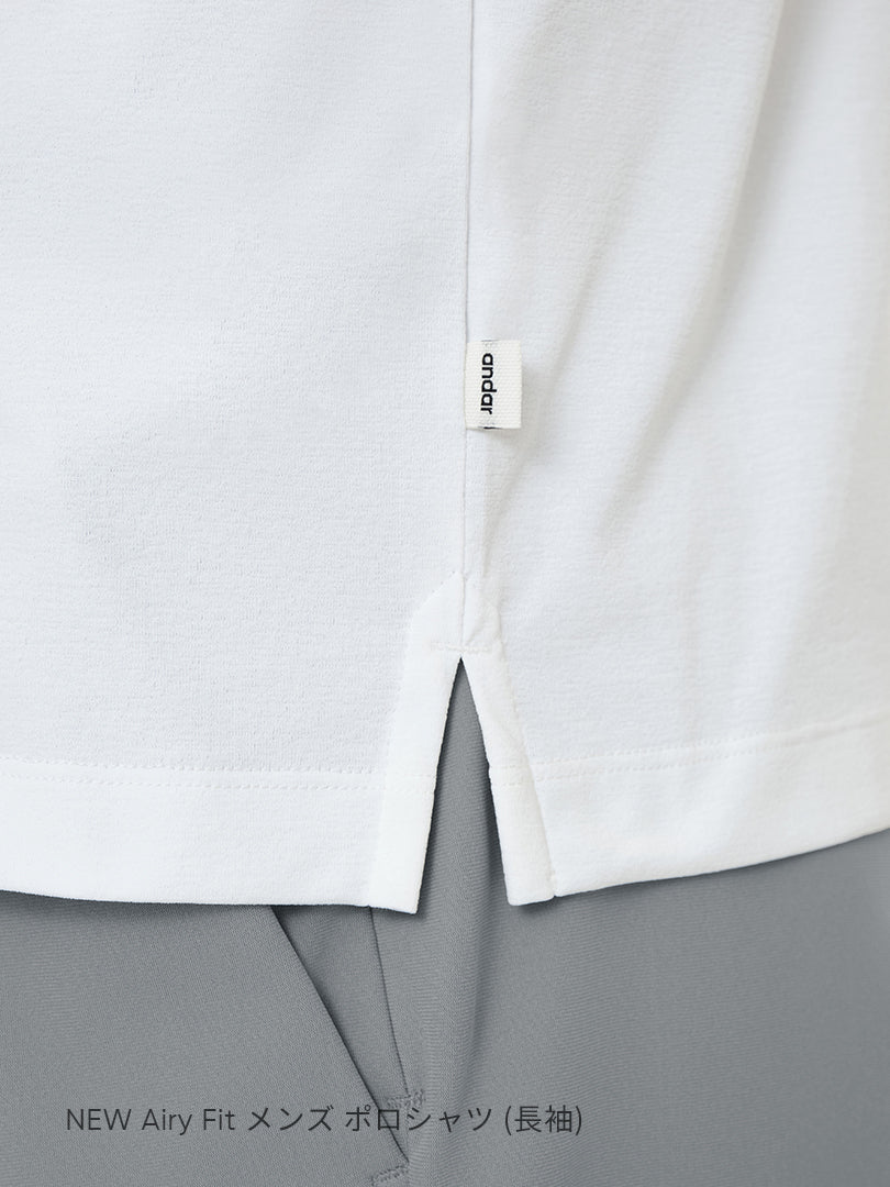 [3SET] メンズ 秋冬 ポロシャツセット (Airy Fit ポロシャツ 通常ver＋ライト起毛ver)＋シームレスボクサーパンツ贈呈