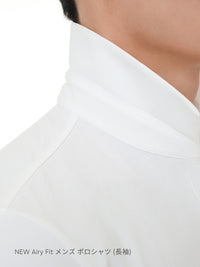 [3SET] メンズ 秋冬 ポロシャツセット (Airy Fit ポロシャツ 通常ver＋ライト起毛ver)＋シームレスボクサーパンツ贈呈