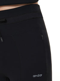 Relair 裏起毛 ストリングポケットレギンス（9分丈） - andar JAPAN