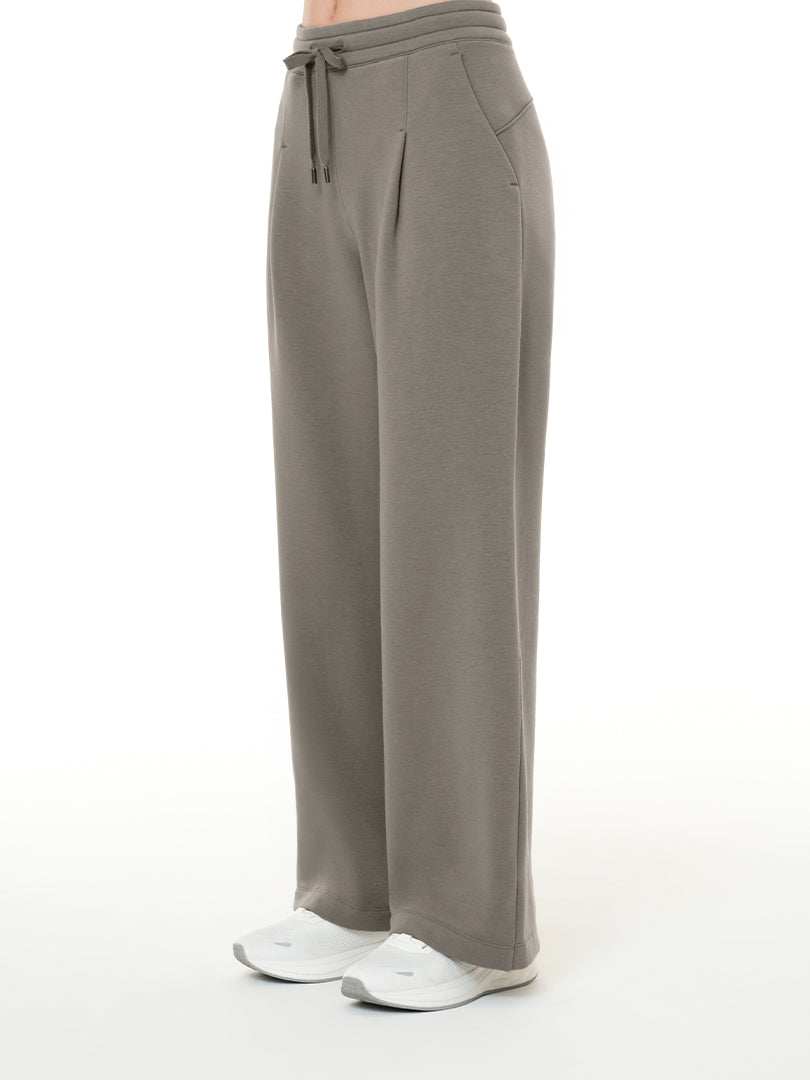 [SET] Mildmooth フリース セットアップ（カラージップアップ＋ワイドパンツ）＋シームレスショーツプレゼント - andar JAPAN