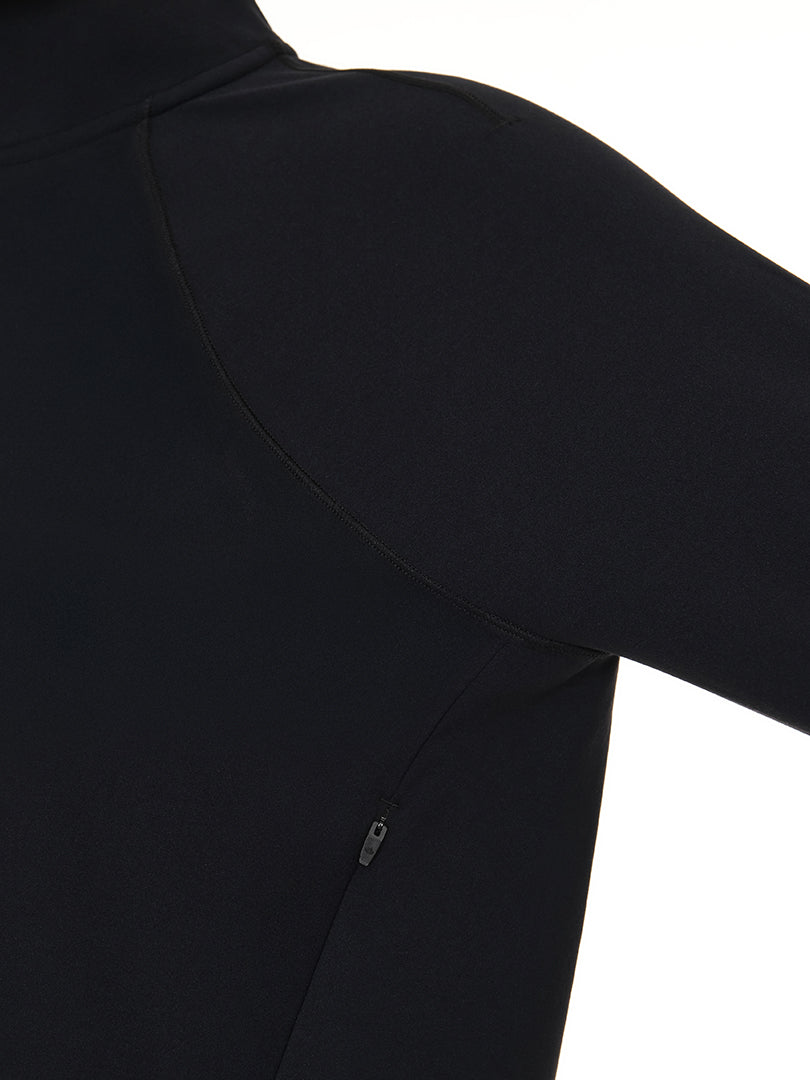 [SET] Relair 裏起毛 セットアップ(ハーフジップ＋ストリングポケットレギンス) + シームレスショーツ贈呈 - andar JAPAN