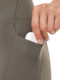 Airywin 裏起毛 ポケット シャロンフレアレギンス - andar JAPAN