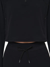 Relair 裏起毛 クロップドハーフジップ - andar JAPAN