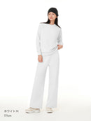 [SET] 冬のカバーアップセット(Airy Fit 裏起毛 ワイドパンツ+Airywin 裏起毛 レギンス) - andar JAPAN