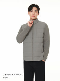 メンズ ニットハイブリッド ダックダウンジャケット＋クラシックソックス贈呈 - andar JAPAN