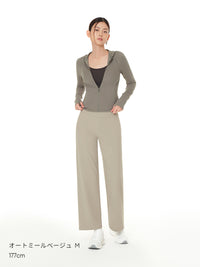 Airywin セミ裏起毛ワイドレギンス - andar JAPAN