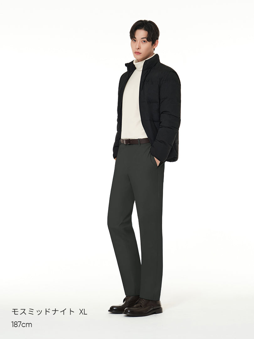 Urbanactive メンズ ライト裏起毛 スラックス - andar JAPAN