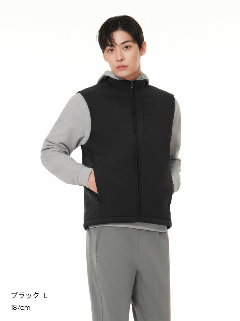 Primaloft メンズ ライトベスト＋シームレスボクサーパンツ贈呈 - andar JAPAN