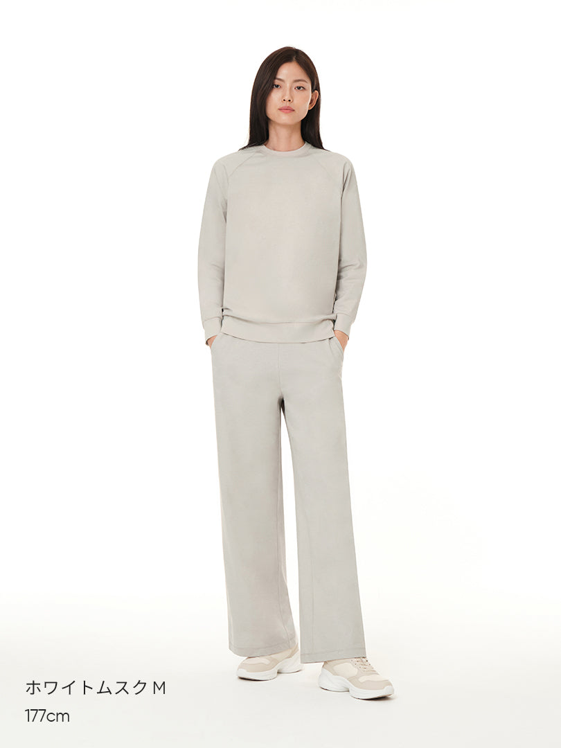 [SET] 冬のカバーアップセット(Airy Fit 裏起毛 ワイドパンツ+Airywin 裏起毛 レギンス)