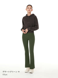 NEW Airywin 裏起毛シャロンフレアレギンス - andar JAPAN